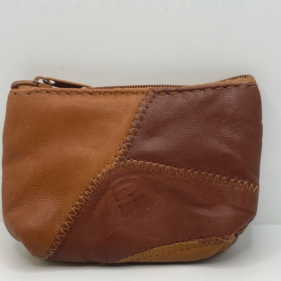 Vintage Unisex eel skin coin purse key holder - Picture 3 of 11